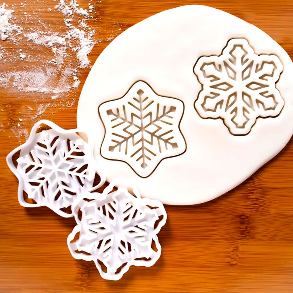 Christmas Cookie Cutter Gingerbread Man Santa Claus Mold Stamp Kids Christmas Party Embosser Biscuit Mould Baking Decor Supplies