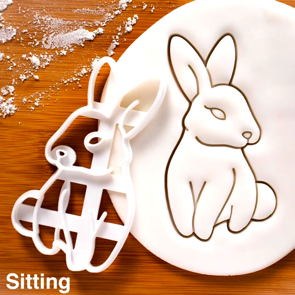 Christmas Cookie Cutter Gingerbread Man Santa Claus Mold Stamp Kids Christmas Party Embosser Biscuit Mould Baking Decor Supplies